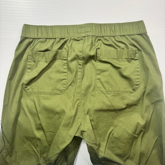 Pact Daily Twill Pants Olivine Green Women’s Large Gorpcore Ethical Normcore - Picture 12 of 16